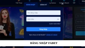 Đăng nhập Fabet